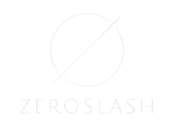 A floating zeroslash logo